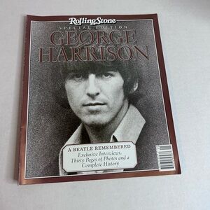 Rolling Stone Special Edition Magazine - George Harrison. Pre-Owned.